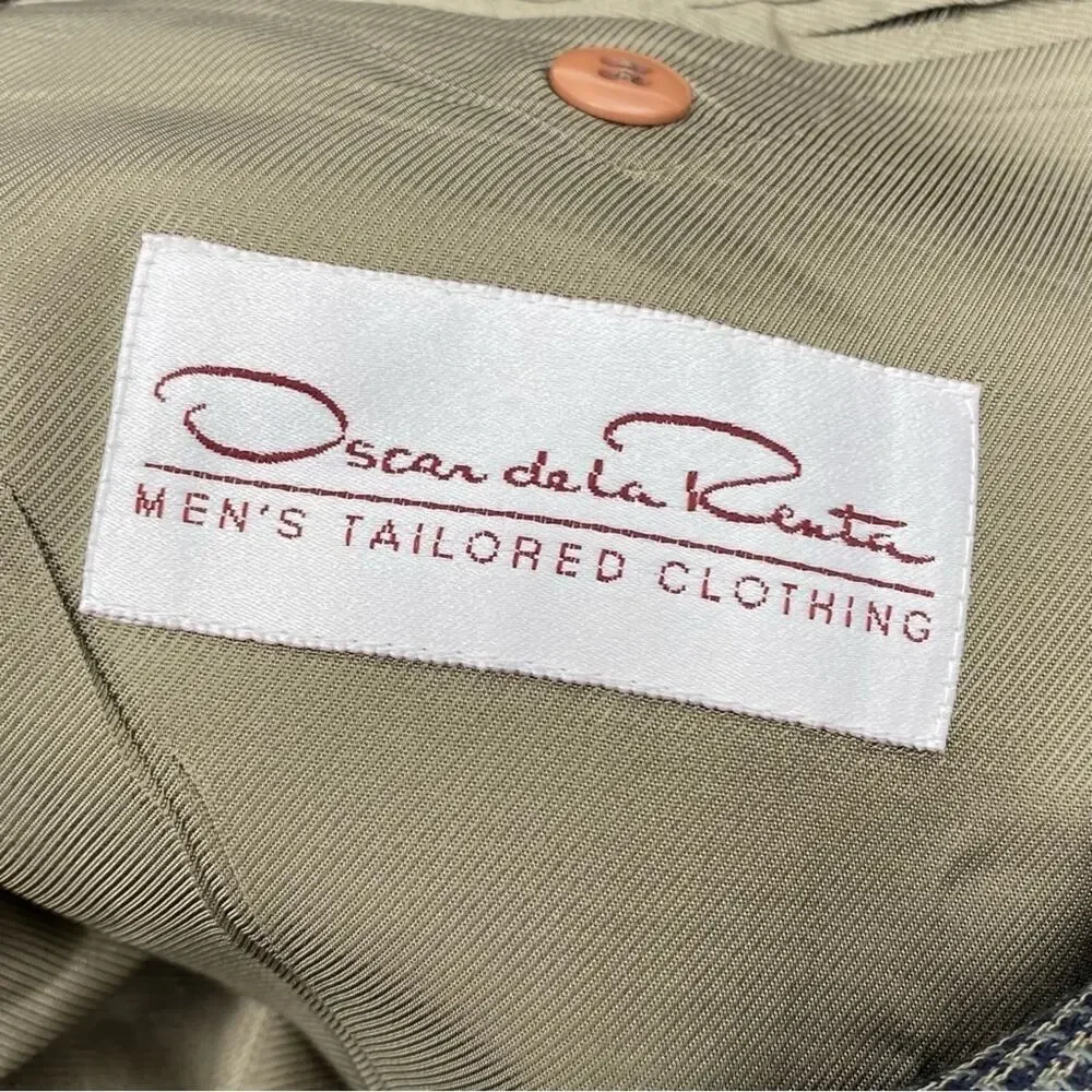 OSCAR DE LA RENTA Vintage Wool Jacket Blazer Size‎ 44R